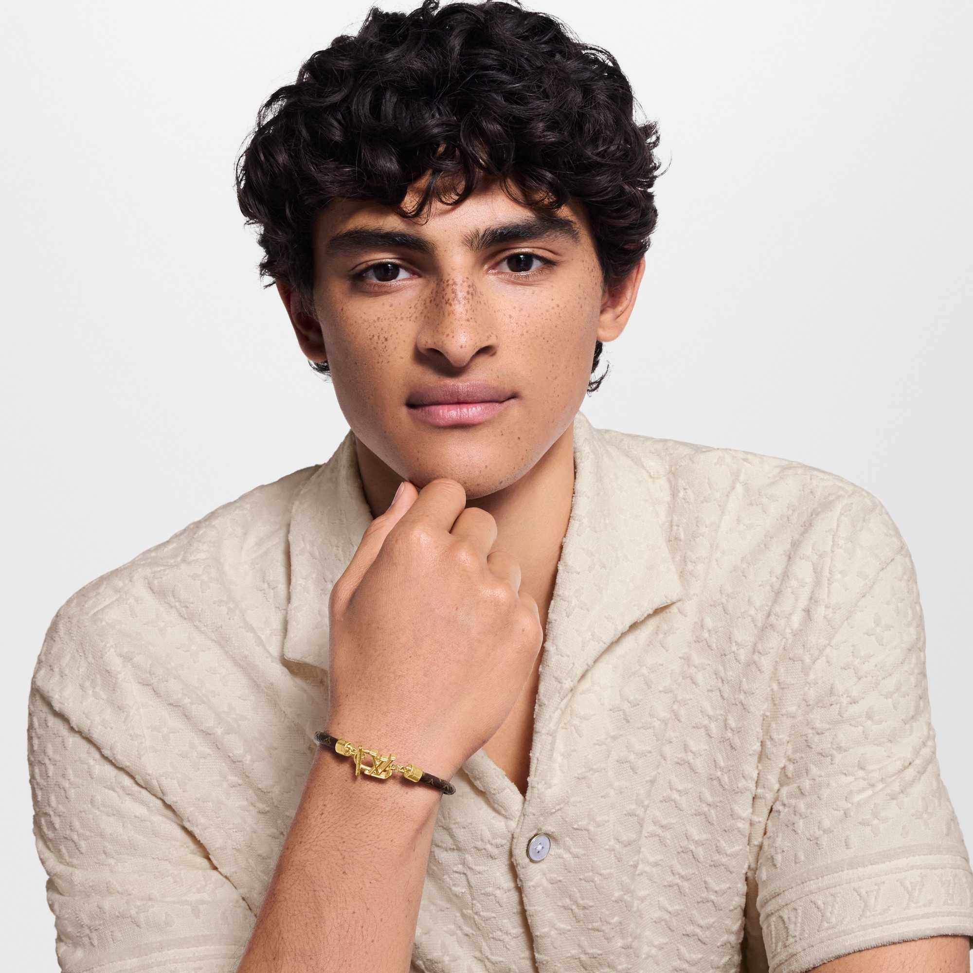 LOUIS VUITTON ブレスレット・LV ディメンション コードン LV Dimension Cordon Bracelet - Men - Fashion Jewelry | LOUIS